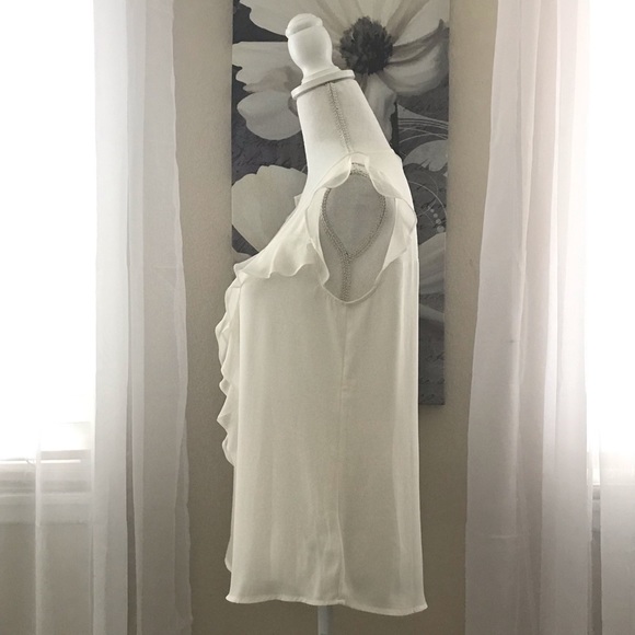 Express Ruffle Blouse Top - Picture 3 of 7